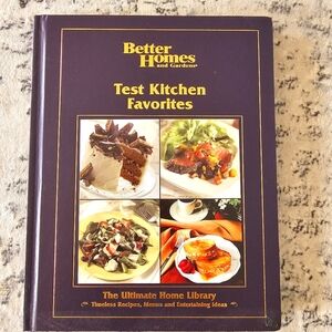 Better Homes and Gardens Test Kitchen Favorites Cookbook Baking Entertaining